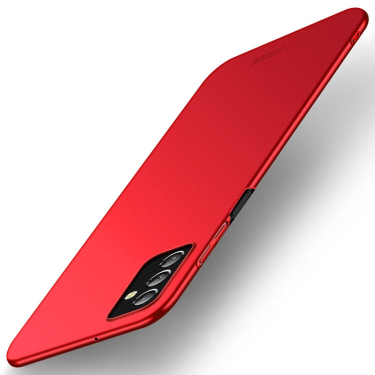 For Samsung Galaxy M52 5G MOFI Frosted PC Ultra-thin Hard Case(Red) - free shipping - PMC TechLife - Order now!