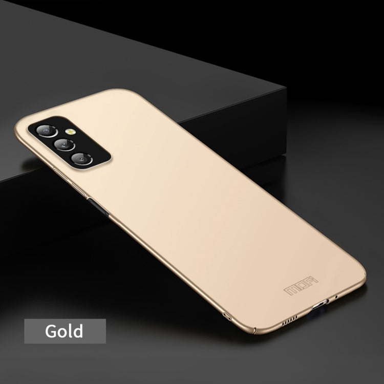 For Samsung Galaxy M52 5G MOFI Frosted PC Ultra-thin Hard Case(Gold) -  by MOFI | Online Shopping South Africa | PMC TechLife | Buy Now Pay Later Mobicred