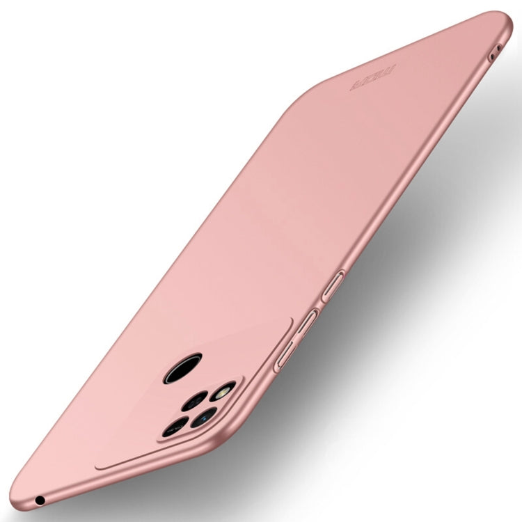 For Xiaomi Redmi 10A MOFI Frosted PC Ultra-thin Hard Case(Rose Gold) - Xiaomi Cases by MOFI | Online Shopping South Africa | PMC TechLife