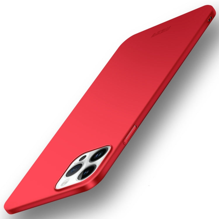 For iPhone 14 Pro MOFI Frosted PC Ultra-thin Hard Case (Red) - free shipping - PMC TechLife - Order now!