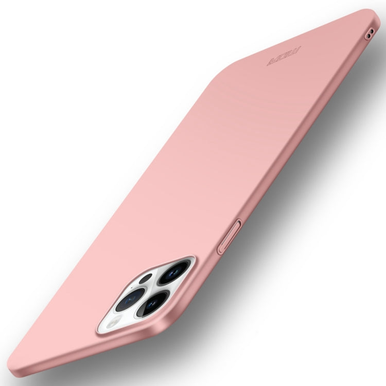 For iPhone 14 Pro Max MOFI Frosted PC Ultra-thin Hard Case (Rose Gold) - iPhone 14 Pro Max Cases by MOFI | Online Shopping South Africa | PMC TechLife