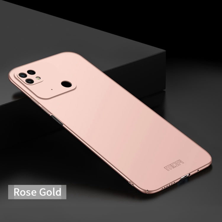 For Xiaomi Redmi 10C / Redmi 10 Power MOFI Frosted PC Ultra-thin Hard Case(Rose gold) - free shipping - PMC TechLife - Order now!