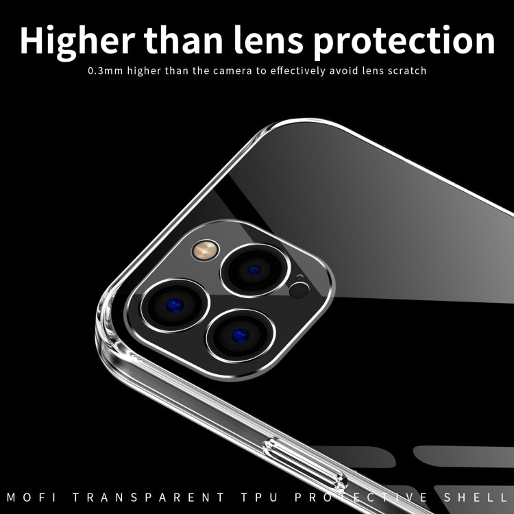 For iPhone 13 Pro MOFI Ming Series Ultra-thin TPU Phone Case (Transparent) - iPhone 13 Pro Cases by MOFI | Online Shopping South Africa | PMC TechLife
