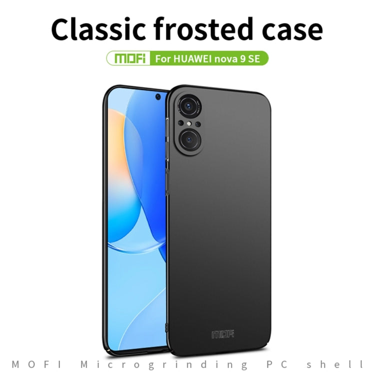 For Huawei Nova9 SE MOFI Frosted PC Ultra-thin Hard Case(Blue) - Huawei Cases by MOFI | Online Shopping South Africa | PMC TechLife