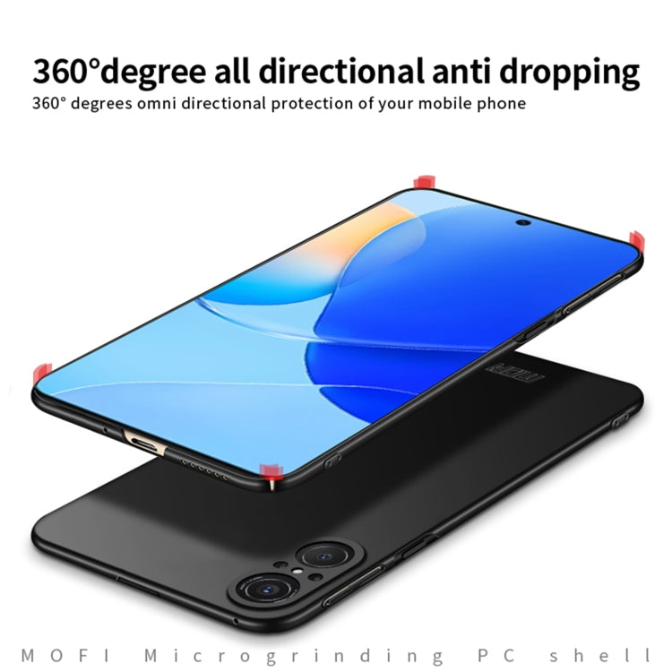 For Huawei Nova9 SE MOFI Frosted PC Ultra-thin Hard Case(Blue) - Huawei Cases by MOFI | Online Shopping South Africa | PMC TechLife