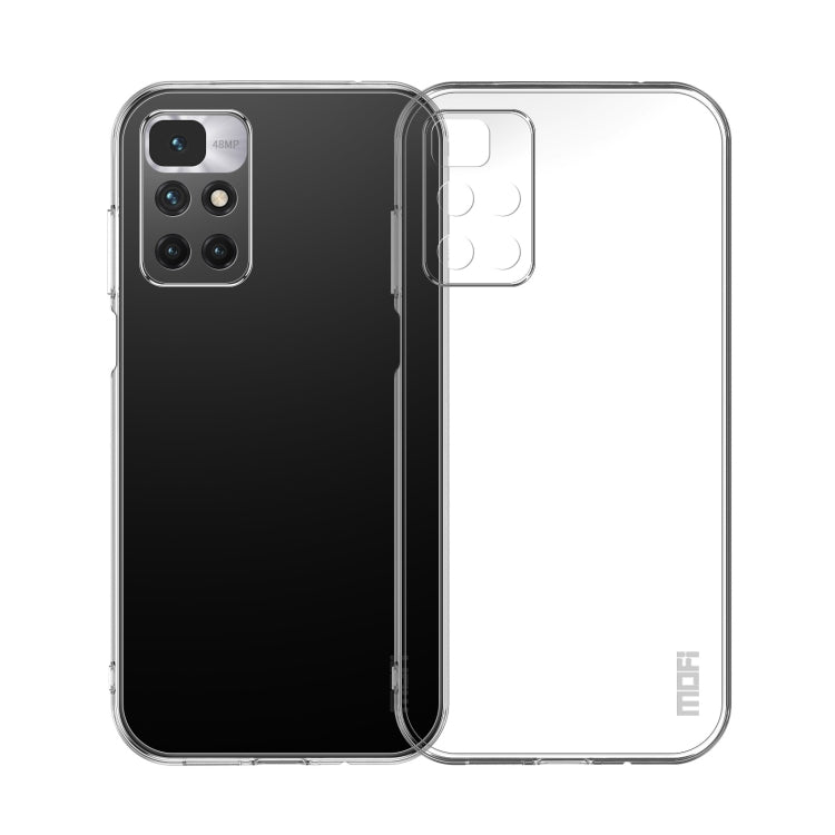 For Xiaomi Redmi 10 Prime 2022 MOFI Ming Series Ultra-thin TPU Phone Case(Transparent) - Xiaomi Cases by MOFI | Online Shopping South Africa | PMC TechLife