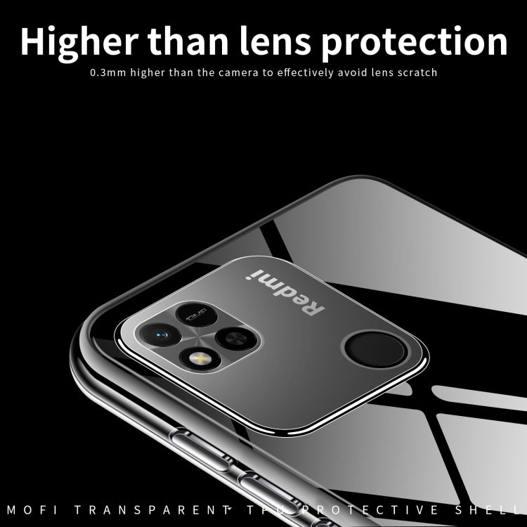 For Xiaomi Redmi 10 Power / 10C MOFI Ming Series Ultra-thin TPU Phone Case(Transparent) - Xiaomi Cases by MOFI | Online Shopping South Africa | PMC TechLife