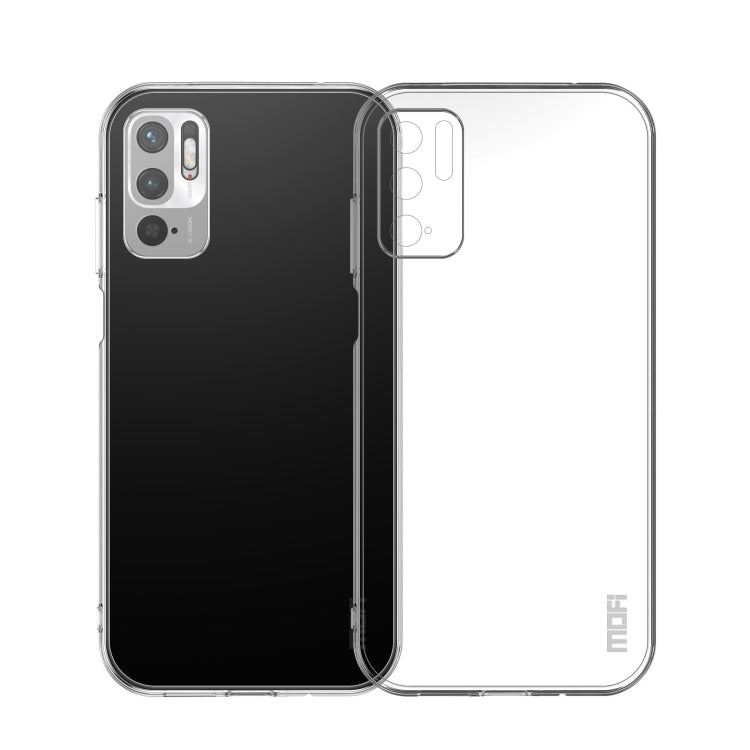 For Xiaomi Redmi Note 11T SE / Note 10 5G MOFI Ming Series Ultra-thin TPU Phone Case(Transparent) - Xiaomi Cases by MOFI | Online Shopping South Africa | PMC TechLife