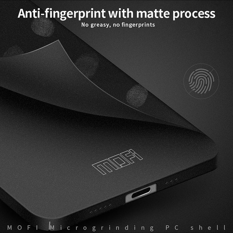 For iPhone 14 Pro MOFI Fandun Series Frosted PC Ultra-thin Phone Case(Gray) - iPhone 14 Pro Cases by MOFI | Online Shopping South Africa | PMC TechLife | Buy Now Pay Later Mobicred