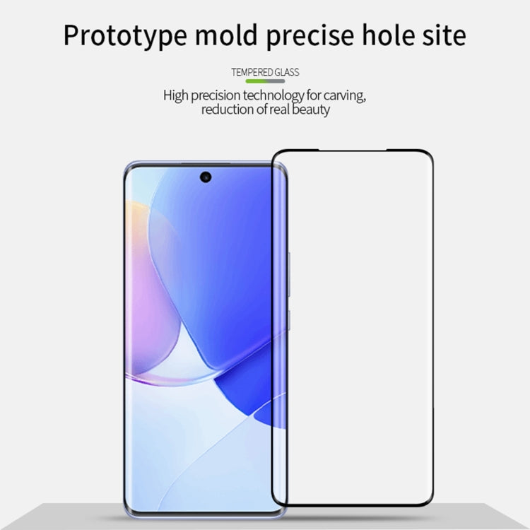 For Honor 70 Pro / 70 Pro+ MOFI 9H 3D Hot Bending Tempered Glass Film(Black) - free shipping - PMC TechLife - Order now!