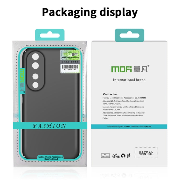 For Honor 70 Pro MOFI Frosted PC Ultra-thin Hard Case(Black) - Honor Cases by MOFI | Online Shopping South Africa | PMC TechLife | Buy Now Pay Later Mobicred
