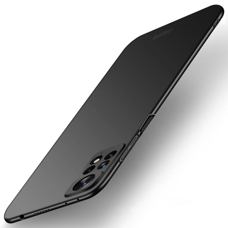 For Xiaomi Redmi Note 11E Pro MOFI Frosted PC Ultra-thin Hard Case(Black) - Xiaomi Cases by MOFI | Online Shopping South Africa | PMC TechLife | Buy Now Pay Later Mobicred