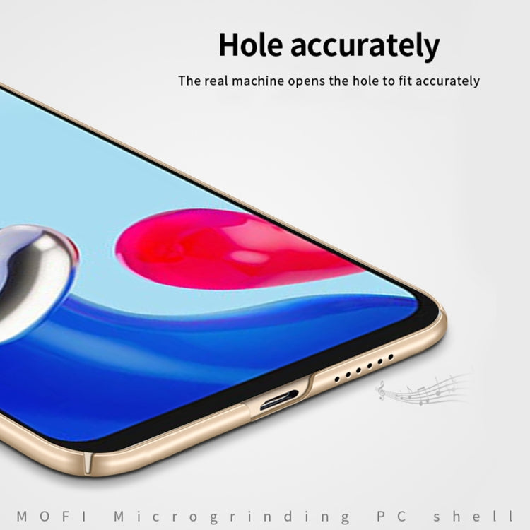 For Xiaomi Redmi Note 11E Pro MOFI Frosted PC Ultra-thin Hard Case(Black) - Xiaomi Cases by MOFI | Online Shopping South Africa | PMC TechLife | Buy Now Pay Later Mobicred