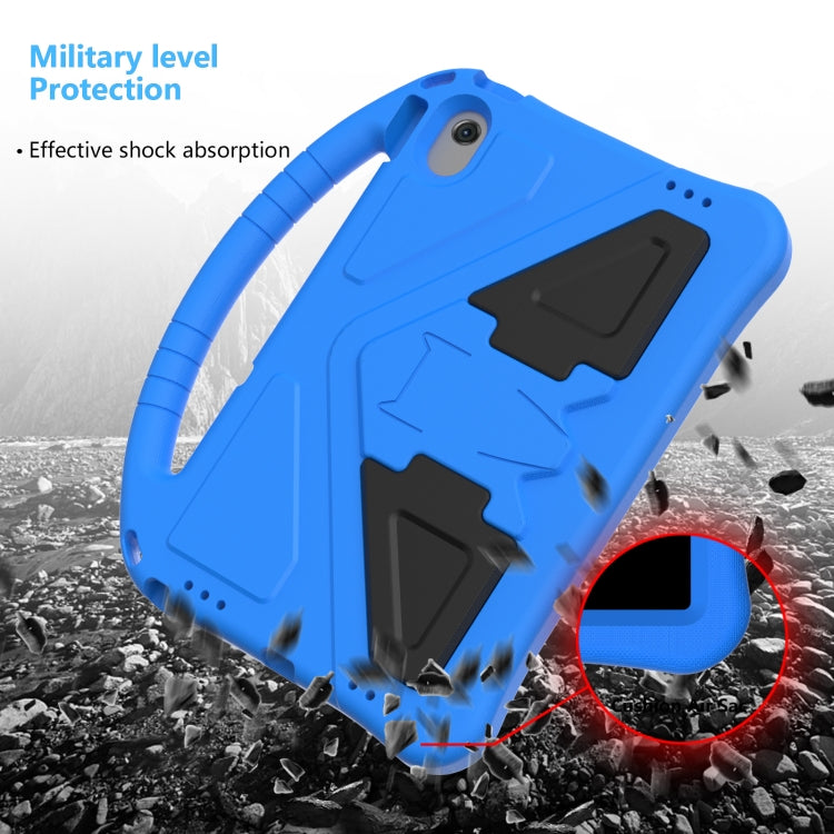 For Lenovo Tab M10 Plus 10.6 3rd Gen TB125FU 2022 EVA Shockproof Tablet Case with Holder(Blue) - free shipping - PMC TechLife - Order now!