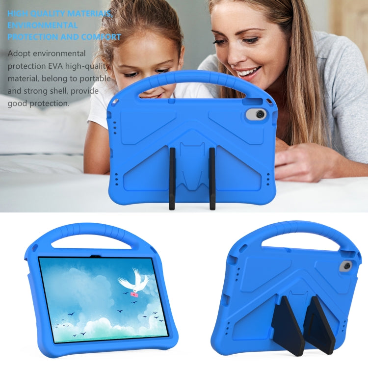 For Lenovo Tab M10 Plus 10.6 3rd Gen TB125FU 2022 EVA Shockproof Tablet Case with Holder(Blue) - free shipping - PMC TechLife - Order now!