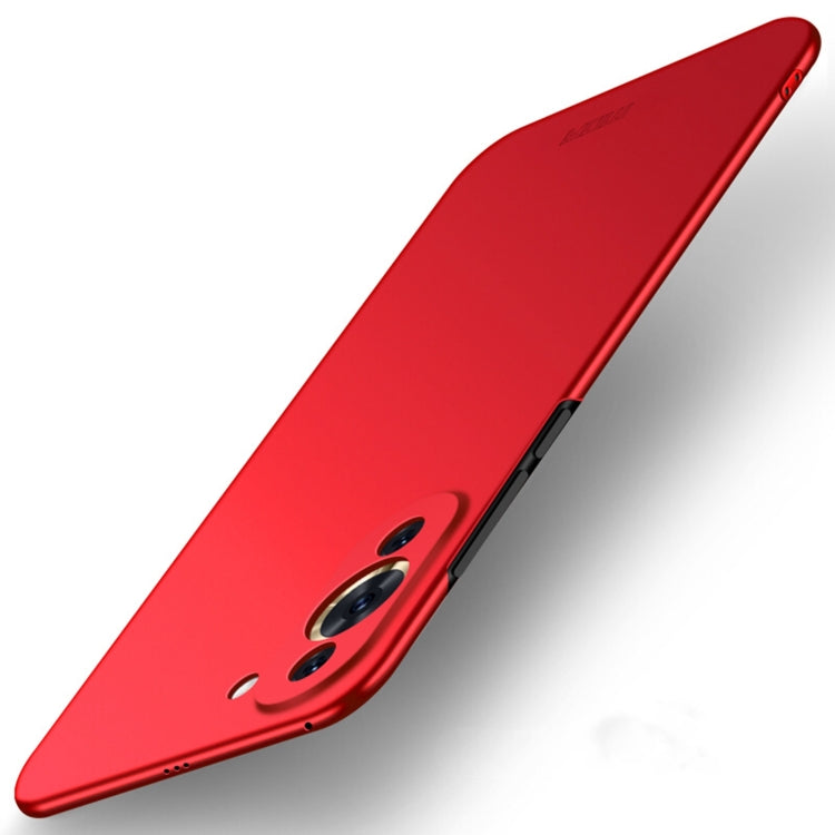 For Huawei Nova 10 MOFI Frosted PC Ultra-thin Hard Case(Red) - Huawei Cases by MOFI | Online Shopping South Africa | PMC TechLife | Buy Now Pay Later Mobicred