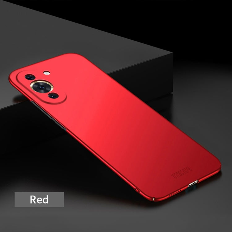 For Huawei Nova 10 Pro MOFI Frosted PC Ultra-thin Hard Case(Red) - Huawei Cases by MOFI | Online Shopping South Africa | PMC TechLife | Buy Now Pay Later Mobicred