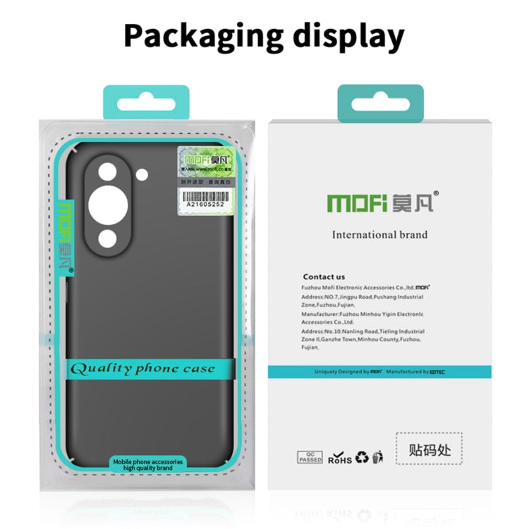 For Huawei Nova 10 Pro MOFI Frosted PC Ultra-thin Hard Case(Red) - Huawei Cases by MOFI | Online Shopping South Africa | PMC TechLife | Buy Now Pay Later Mobicred