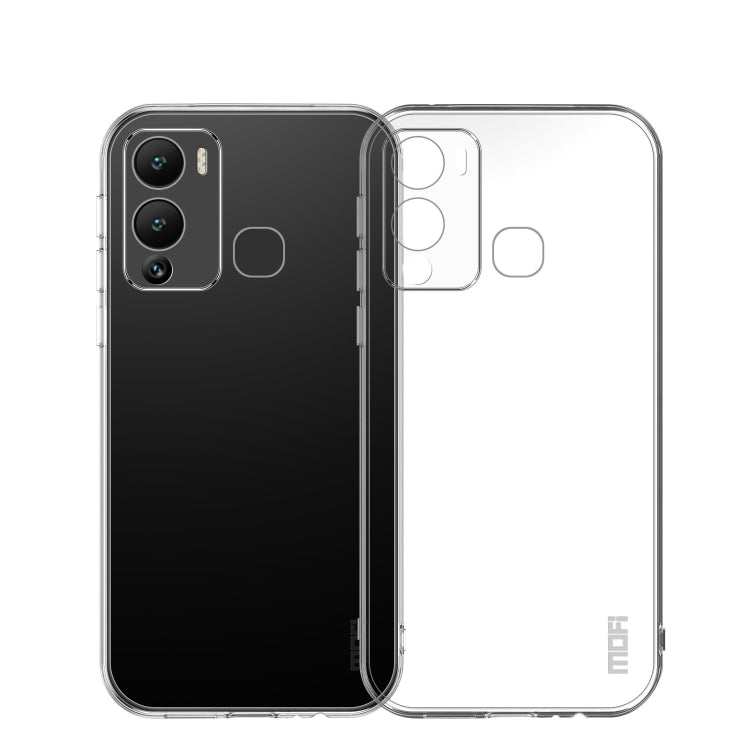 For Infinix Hot 12i MOFI Ming Series Ultra-thin TPU Phone Case(Transparent) - Infinix Cases by MOFI | Online Shopping South Africa | PMC TechLife | Buy Now Pay Later Mobicred