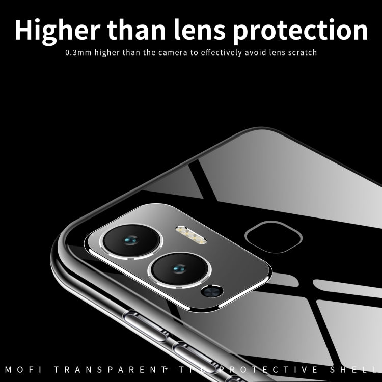 For Infinix Hot 12 Play MOFI Ming Series Ultra-thin TPU Phone Case(Transparent) - Infinix Cases by MOFI | Online Shopping South Africa | PMC TechLife