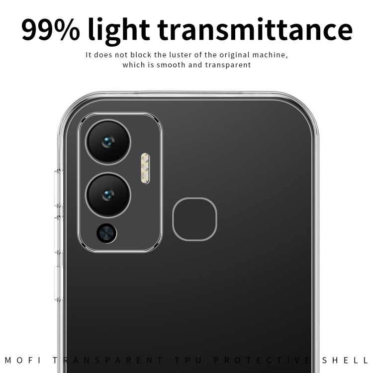 For Infinix Hot 12 Play MOFI Ming Series Ultra-thin TPU Phone Case(Transparent) - Infinix Cases by MOFI | Online Shopping South Africa | PMC TechLife