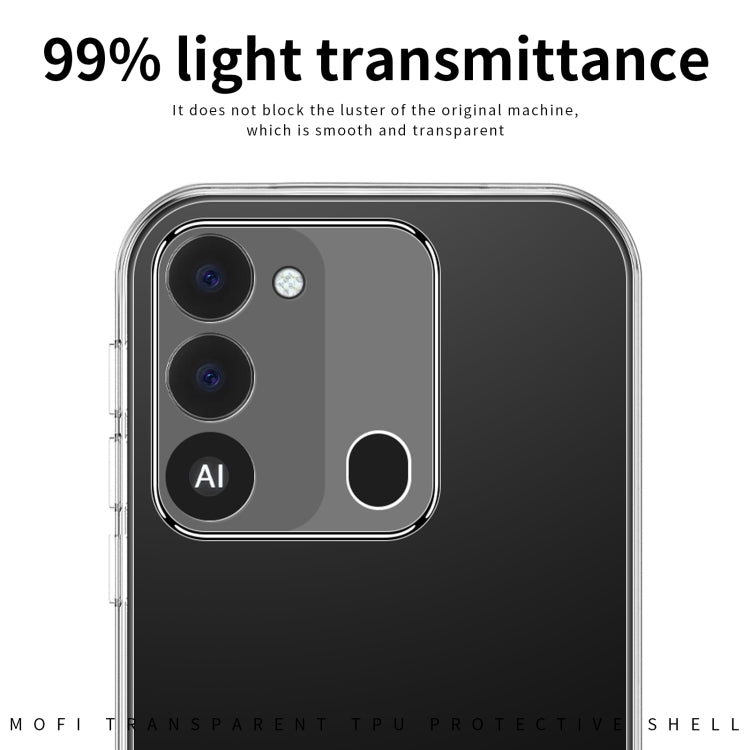 For Tecno Spark GO 2022 MOFI Ming Series Ultra-thin TPU Phone Case(Transparent) - Tecno Cases by MOFI | Online Shopping South Africa | PMC TechLife
