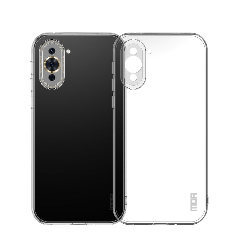 For Huawei Nova 10 Pro MOFI Ming Series Ultra-thin TPU Phone Case(Transparent) - Huawei Cases by MOFI | Online Shopping South Africa | PMC TechLife | Buy Now Pay Later Mobicred
