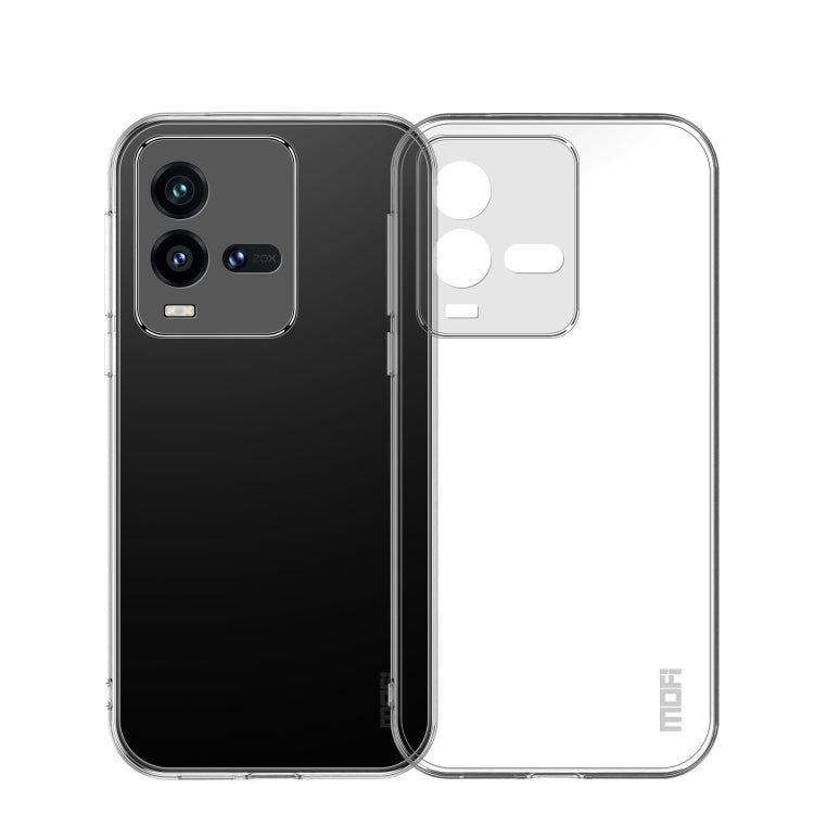 For vivo iQOO 10 MOFI Ming Series Ultra-thin TPU Phone Case(Transparent) - vivo Cases by MOFI | Online Shopping South Africa | PMC TechLife