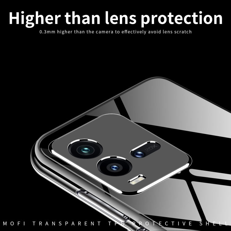 For vivo iQOO 10 MOFI Ming Series Ultra-thin TPU Phone Case(Transparent) - vivo Cases by MOFI | Online Shopping South Africa | PMC TechLife