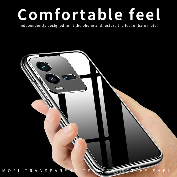 For vivo iQOO 10 MOFI Ming Series Ultra-thin TPU Phone Case(Transparent) - vivo Cases by MOFI | Online Shopping South Africa | PMC TechLife