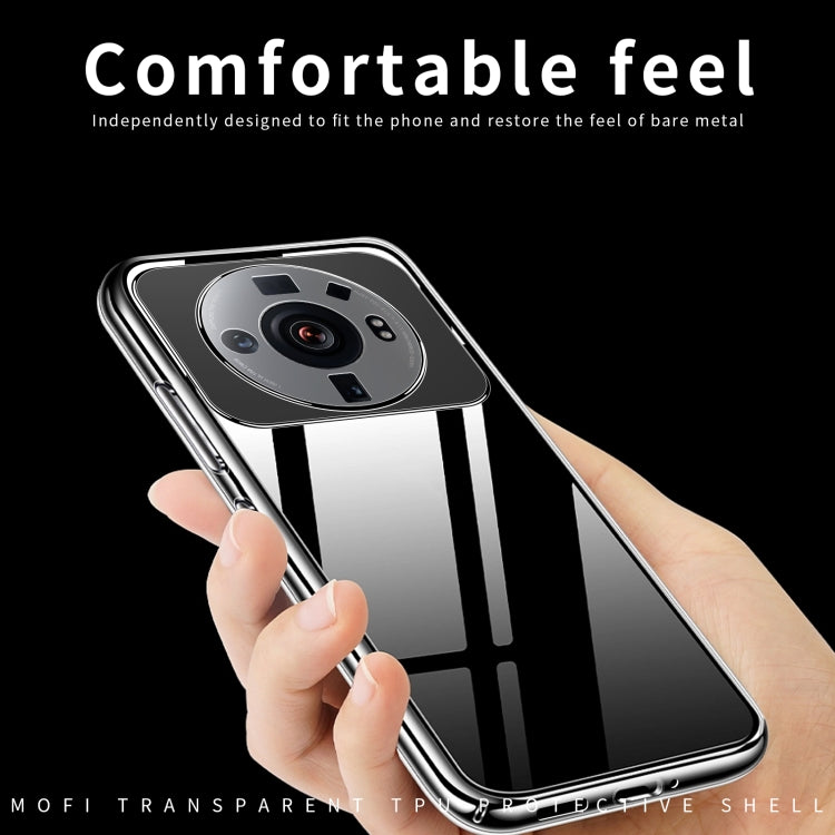For Xiaomi 12S Ultra MOFI Ming Series Ultra-thin TPU Phone Case(Transparent) - Xiaomi Cases by MOFI | Online Shopping South Africa | PMC TechLife