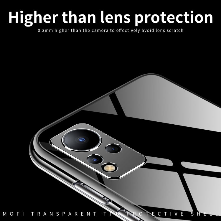 For Infinix Note 11G88 / 12G88 MOFI Ming Series Ultra-thin TPU Phone Case(Transparent) - free shipping - PMC TechLife - Order now!