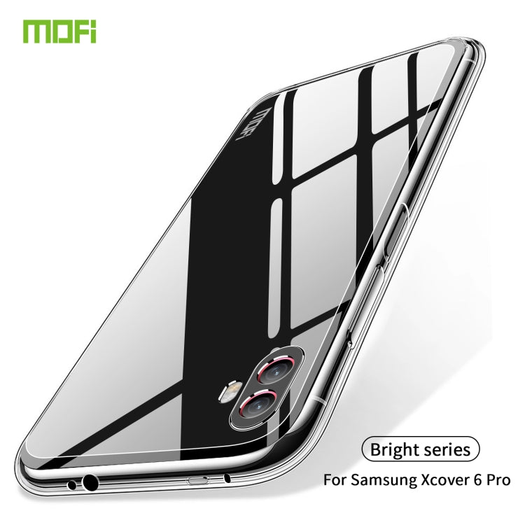For Samsung Galaxy Xcover6 Pro MOFI Ming Series Ultra-thin TPU Phone Case(Transparent) - Galaxy Phone Cases by MOFI | Online Shopping South Africa | PMC TechLife