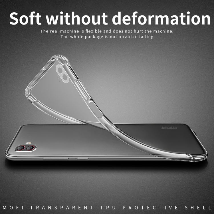 For Samsung Galaxy Xcover6 Pro MOFI Ming Series Ultra-thin TPU Phone Case(Transparent) - Galaxy Phone Cases by MOFI | Online Shopping South Africa | PMC TechLife
