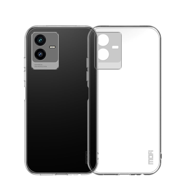 For vivo T2X MOFI Ming Series Ultra-thin TPU Phone Case(Transparent) - vivo Cases by MOFI | Online Shopping South Africa | PMC TechLife