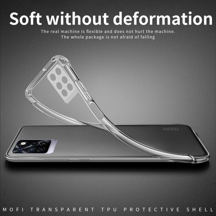 For vivo T2X MOFI Ming Series Ultra-thin TPU Phone Case(Transparent) - vivo Cases by MOFI | Online Shopping South Africa | PMC TechLife