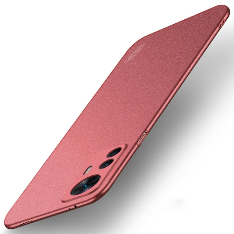 For Xiaomi 12T / 12T Pro / Redmi K50 Ultra MOFI Frosted PC Ultra-thin Hard Phone Case(Red) - free shipping - PMC TechLife - Order now!