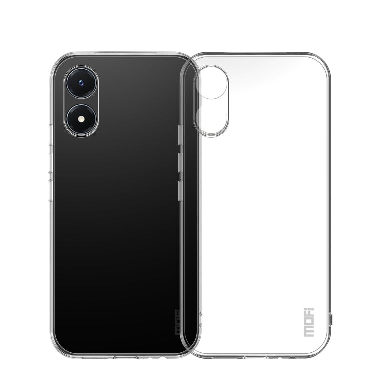 For vivo Y02s MOFI Ming Series Ultra-thin TPU Phone Case(Transparent) - vivo Cases by MOFI | Online Shopping South Africa | PMC TechLife