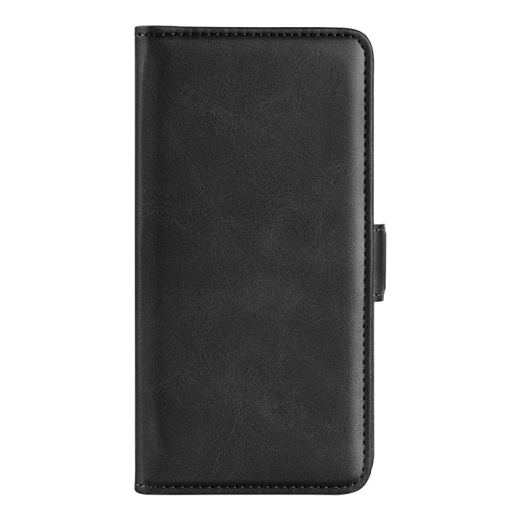 For Motorola Moto G32 Dual-side Magnetic Buckle Leather Phone Case(Black) - Motorola Cases by PMC TechLife | Online Shopping South Africa | PMC TechLife | Buy Now Pay Later Mobicred