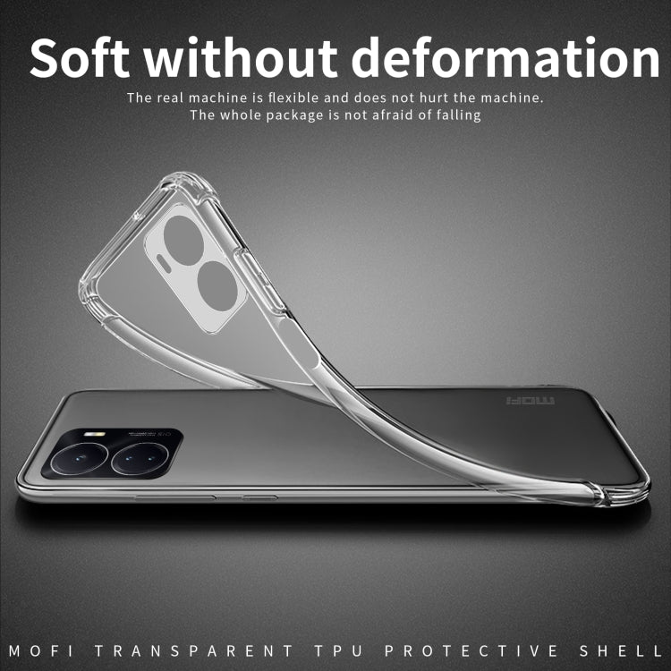 For vivo iQOO Z6 MOFI Ming Series Ultra-thin TPU Phone Case(Transparent) - vivo Cases by MOFI | Online Shopping South Africa | PMC TechLife