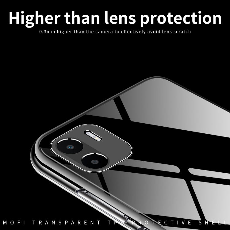 For Xiaomi Redmi A1 MOFI Ming Series Ultra-thin TPU Phone Case(Transparent) - Xiaomi Cases by MOFI | Online Shopping South Africa | PMC TechLife