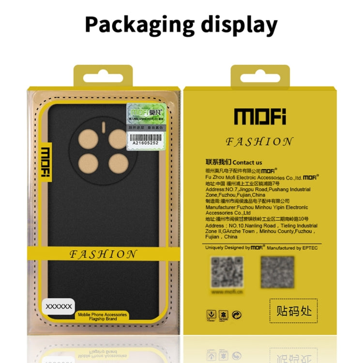 For Huawei Mate 50 MOFI Fandun Series Frosted Ultra-thin PC Hard Phone Case(Green) - Huawei Cases by MOFI | Online Shopping South Africa | PMC TechLife