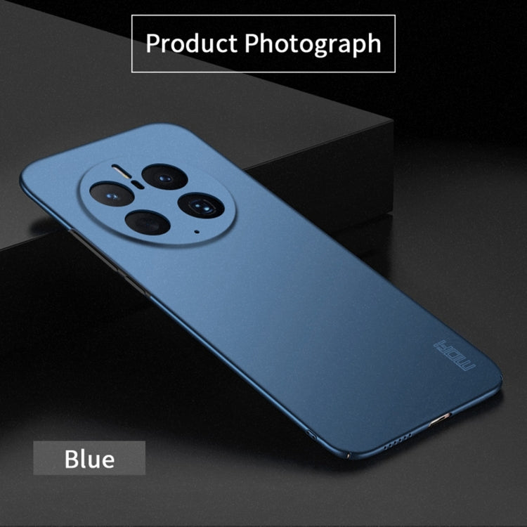 For Huawei Mate 50 Pro MOFI Fandun Series Frosted Ultra-thin PC Hard Phone Case(Blue) - Huawei Cases by MOFI | Online Shopping South Africa | PMC TechLife | Buy Now Pay Later Mobicred
