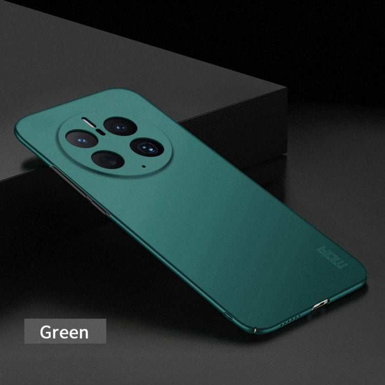 For Huawei Mate 50 Pro MOFI Fandun Series Frosted Ultra-thin PC Hard Phone Case(Green) - Huawei Cases by MOFI | Online Shopping South Africa | PMC TechLife | Buy Now Pay Later Mobicred