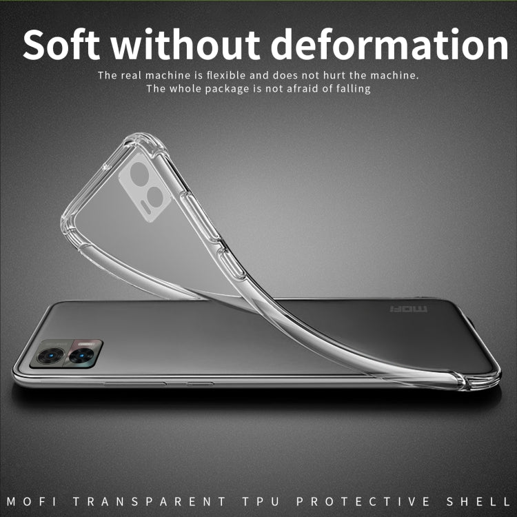 For Motorola Moto Edge 30 Lite / Edge 30 Neo 5G MOFI Ming Series Ultra-thin TPU Phone Case(Transparent) - Motorola Cases by MOFI | Online Shopping South Africa | PMC TechLife | Buy Now Pay Later Mobicred