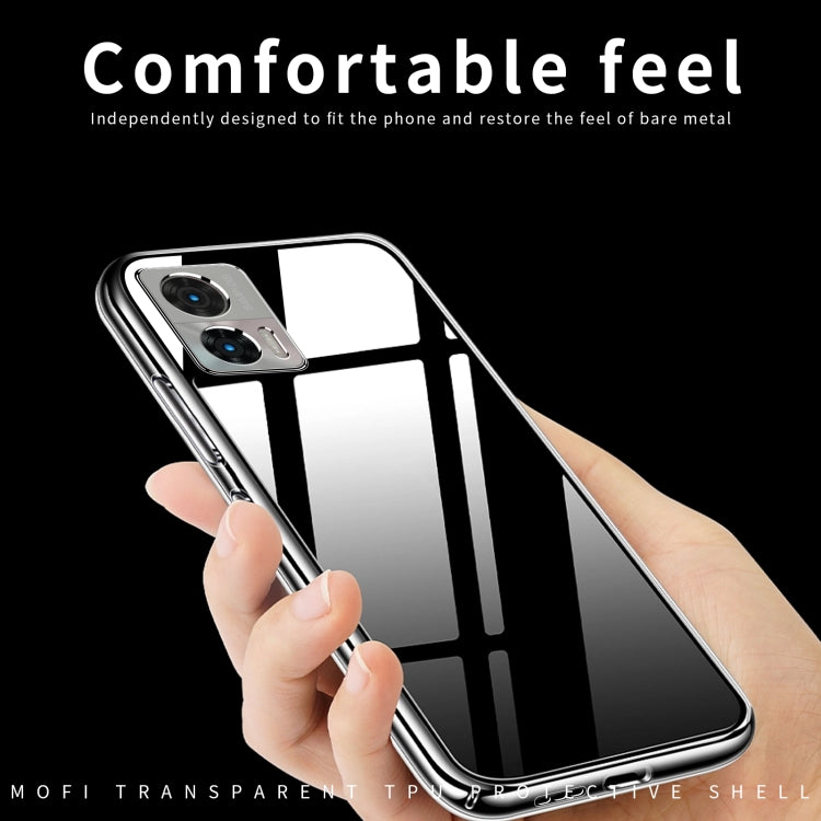 For Motorola Moto Edge 30 Lite / Edge 30 Neo 5G MOFI Ming Series Ultra-thin TPU Phone Case(Transparent) - Motorola Cases by MOFI | Online Shopping South Africa | PMC TechLife | Buy Now Pay Later Mobicred