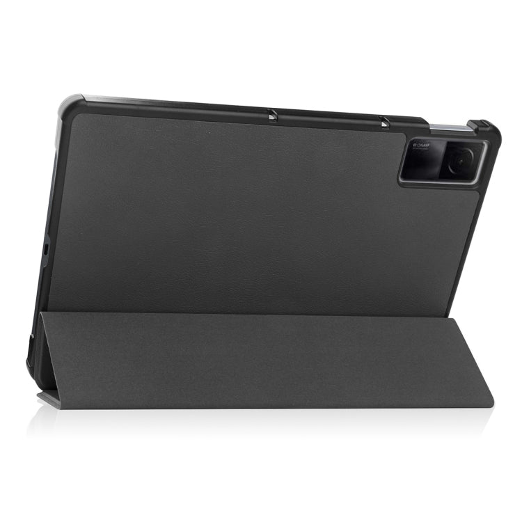 For Xiaomi Redmi Pad 10.61 inch ENKAY Tri-fold Custer Texture Leather Stand Smart Case(Grey) - free shipping - PMc TechLife - Order now!