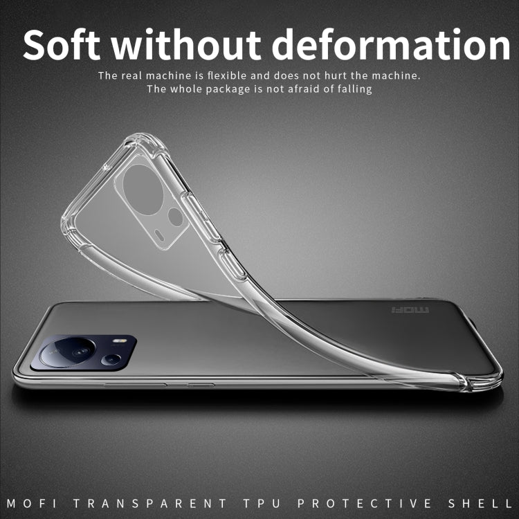 For Xiaomi Civi 2 MOFI Ming Series Ultra-thin TPU Phone Case(Transparent) - Xiaomi Cases by MOFI | Online Shopping South Africa | PMC TechLife