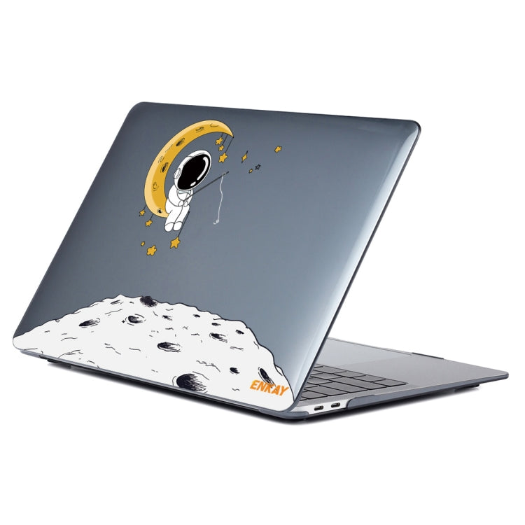 For MacBook Pro 16.2 A2485/A2880 2023 ENKAY Hat-Prince 3 in 1 Spaceman Pattern Laotop Protective Crystal Case with TPU Keyboard Film / Anti-dust Plugs, Version:US(Spaceman No.3) - free shipping - PMC Jewellery - Order now!