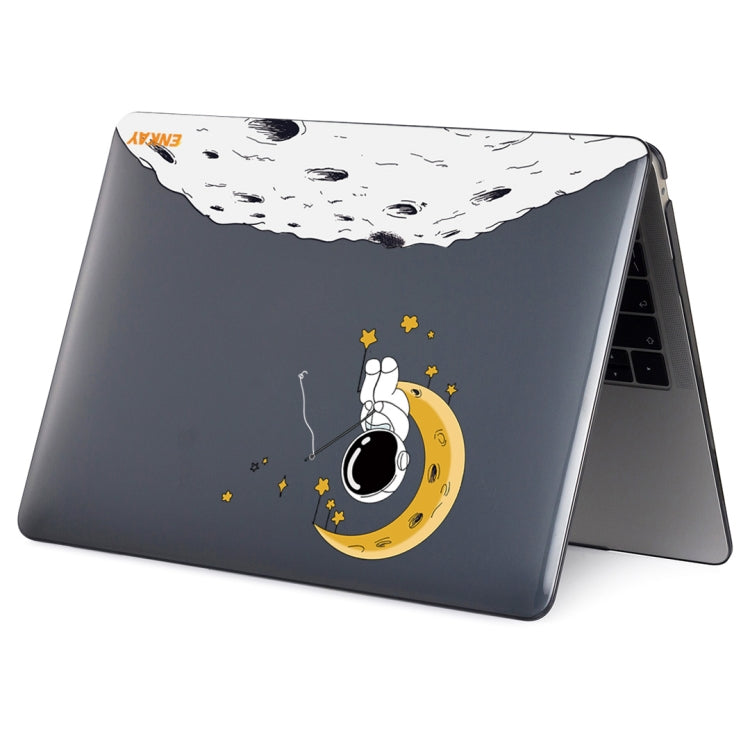 For MacBook Pro 16.2 A2485/A2880 2023 ENKAY Hat-Prince 3 in 1 Spaceman Pattern Laotop Protective Crystal Case with TPU Keyboard Film / Anti-dust Plugs, Version:US(Spaceman No.3) - free shipping - PMC Jewellery - Order now!